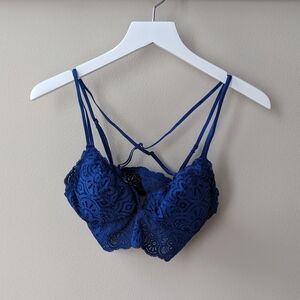 Aerie Blue Bralette